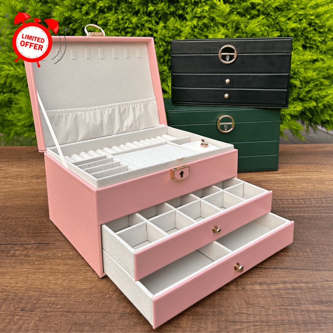 JOYERO ORGANIZADOR DE 3 PISOS - M056
