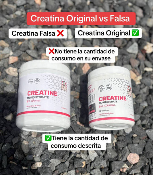 CREATINA MONOHIDRATADA PARA MUJERES (OLD SCHOOL)