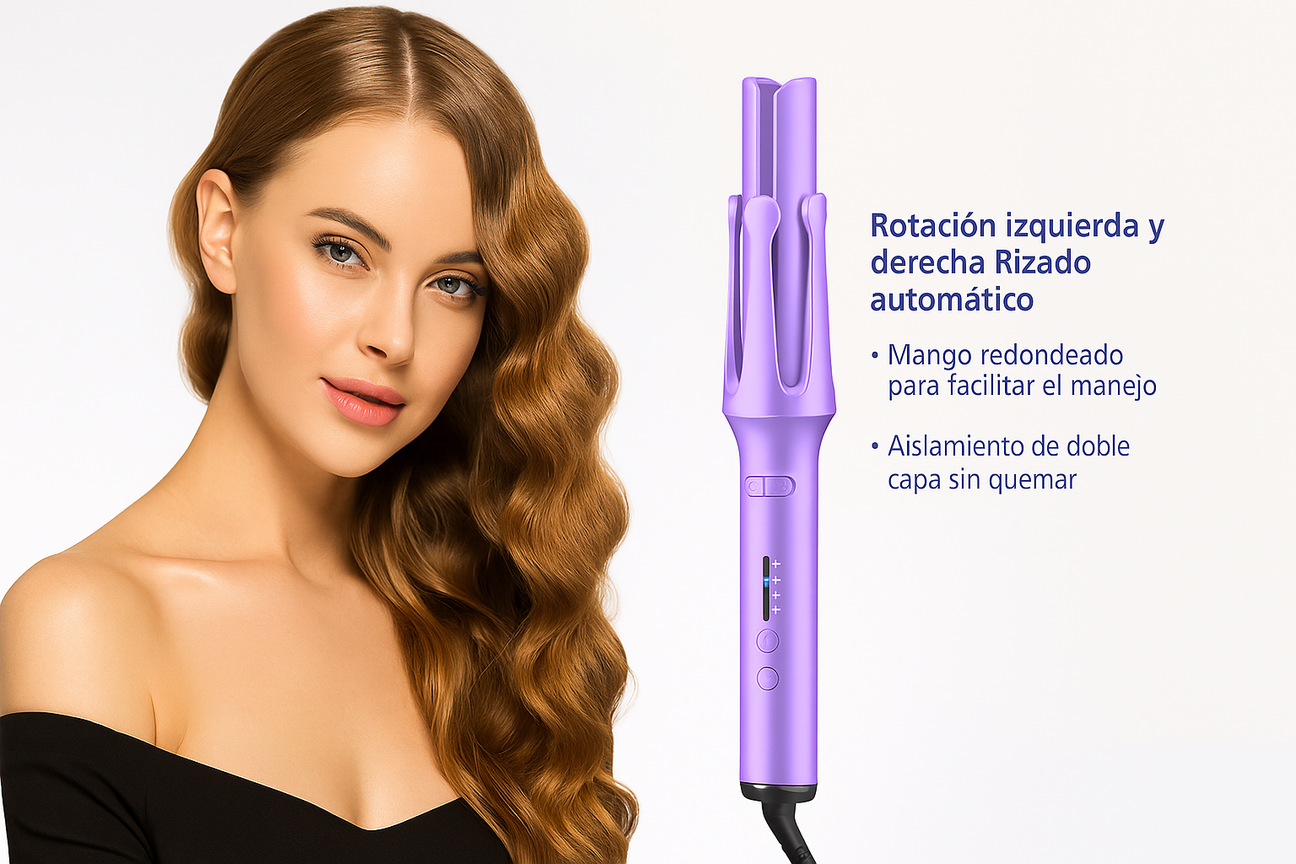 ORIGINAL* RIZADOR AUTOMATICO DE CABELLO.