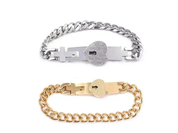💎Pulsera con candado y llave para compartir💎