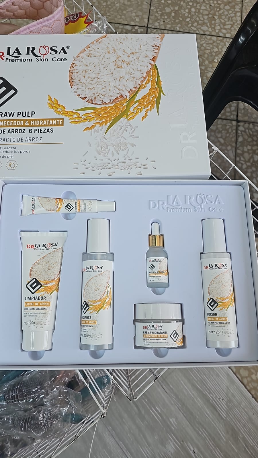 🧴✨ Set de Skincare con Vitamina C (6 piezas)🍊