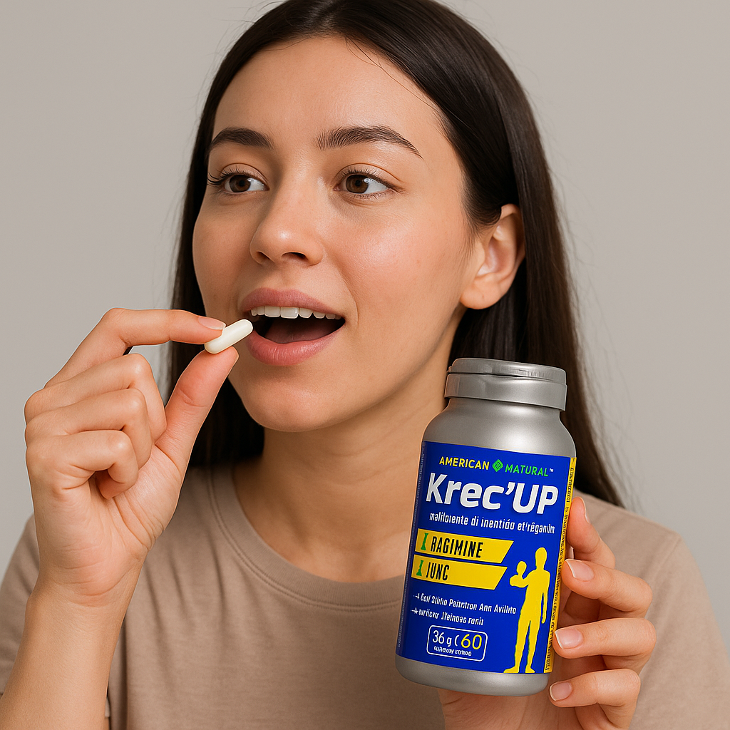 Krec’UP - Suplemento de Crecimiento con L-Arginina y Zinc (60 cápsulas)